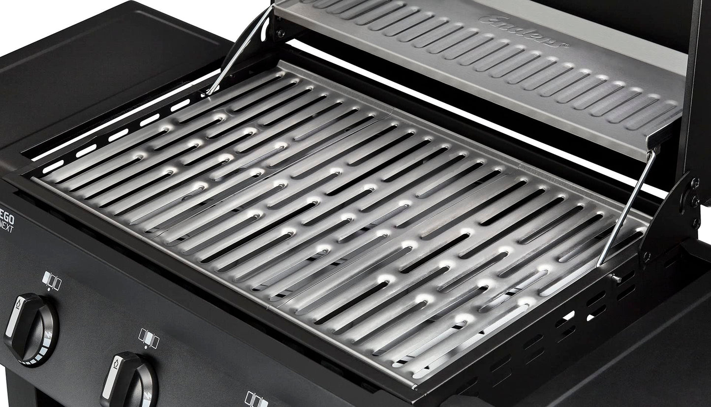 Enders Gasgrill SAN DIEGO NEXT 3 – BBQ Grill mit 3 Brennern aus Edelstahl, Thermometer & Ablagen