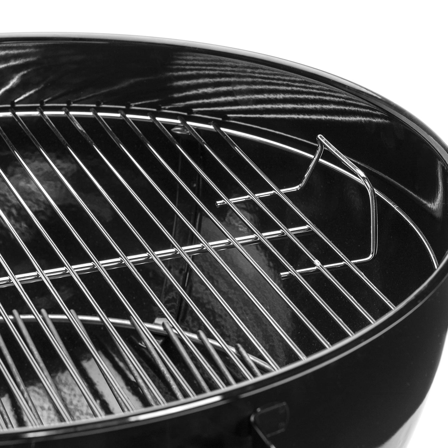 Weber Holzkohlegrill Original Kettle Ø57 cm – BBQ Kugelgrill mit Thermometer & One-Touch Reinigungssystem