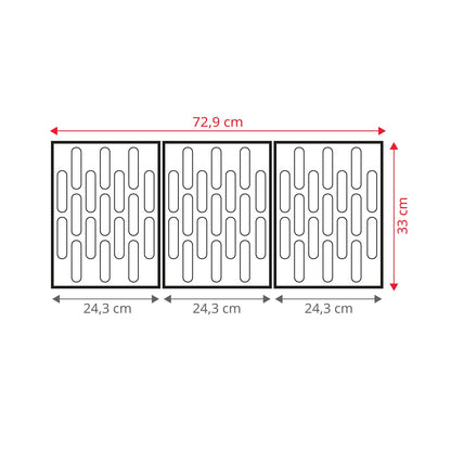 TAINO BASIC 6+1 Gasgrill – Großer BBQ Grillwagen mit Edelstahl-Brennern & Thermometer