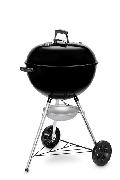 Weber Holzkohlegrill Original Kettle Ø57 cm – BBQ Kugelgrill mit Thermometer & One-Touch Reinigungssystem